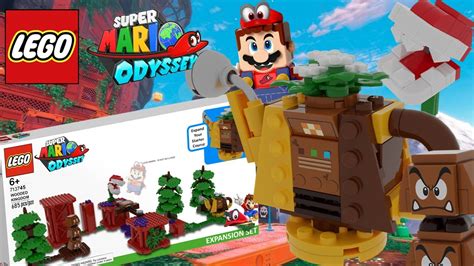 New Lego Super Mario Odyssey Wooded Kingdom Expansion Set Custom
