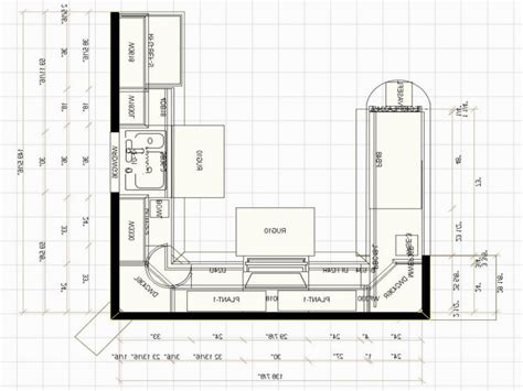 U Shaped Kitchen Floor Plans Hawk Haven