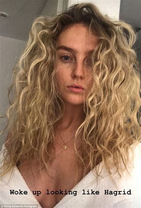 Perrie Edwards Strips Back The Makeup To Reveal Her Freckles Daily