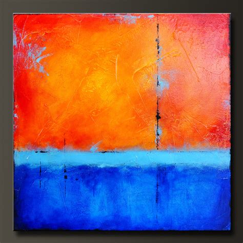 Radiance 24 X 24 Abstract Acrylic Painting Contemporary