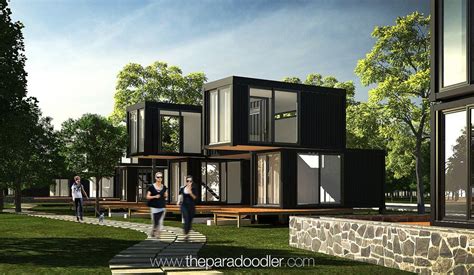 Container Van Resort Building A Container Home Container House