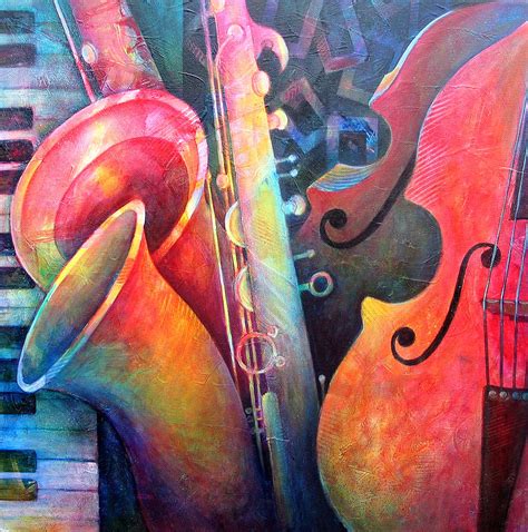 Jazz Painting By Susanne Clark