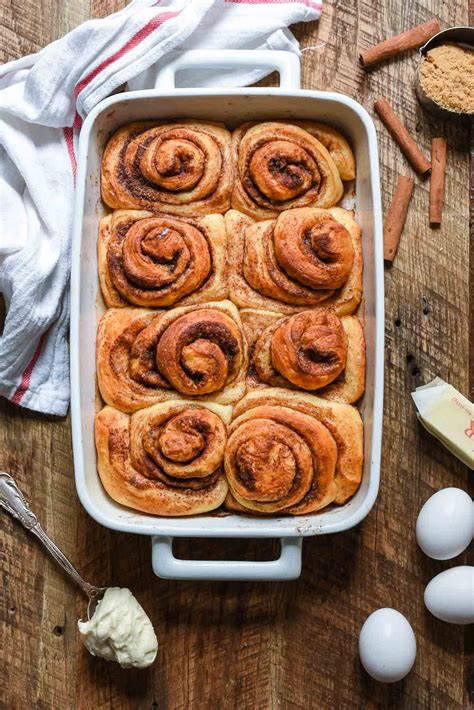 These Big Fluffy Soft And Chewy Overnight Cinnamon Rolls Are