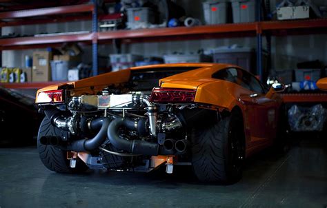 Lamborghini Gallardo Engine Photo One Big Photo