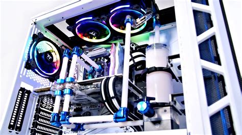The Cleanest Custom Water Cooled Gaming Pc Build L Time