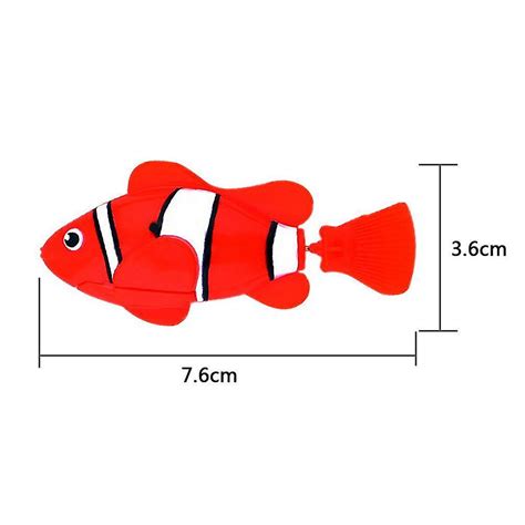 Funny Swim Electronic Fish Toy Activated Battery Powered Robotic Pet