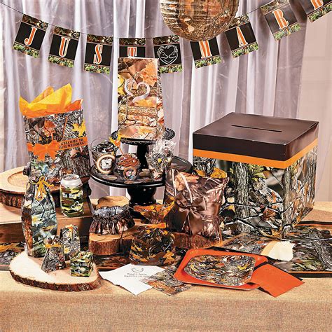 So when mia wrote to us about her fiance, tom, and. Oriental Trading | Camo wedding, Camo wedding decorations ...