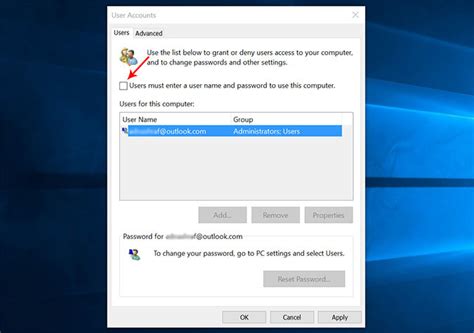 Disable Login Screen Win10 Touch Arena