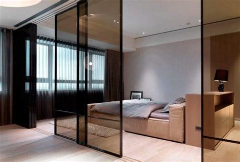 Bedroom With Sliding Glass Doors