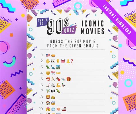 can you guess the movie title with these emoji clues check out the answer key now