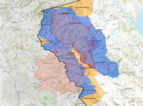 Glass Fire Evacuation Orders Extend Into Northern Napa County Sfbay