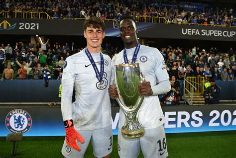 Kepa And Mendy Celebrate Their Shared Super Cup Success News