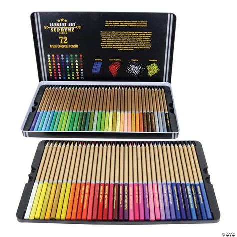 72 Color Sargent Art Colored Pencils