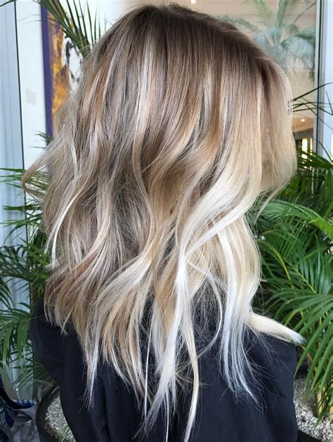 Blonde Balayage Medium Length Hair Beverley Tower