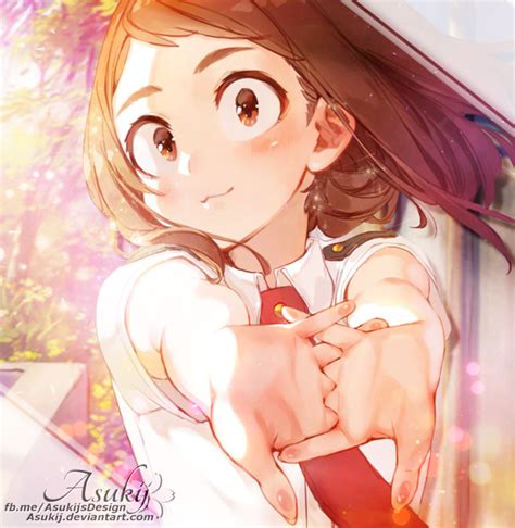 "Ochako Uraraka" by Asukij : BokuNoHeroAcademia