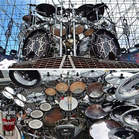 System of a down's toxicity at 20: Joey Jordison's drumkit #Slipknot #JoeyJordison #paiste #Drums