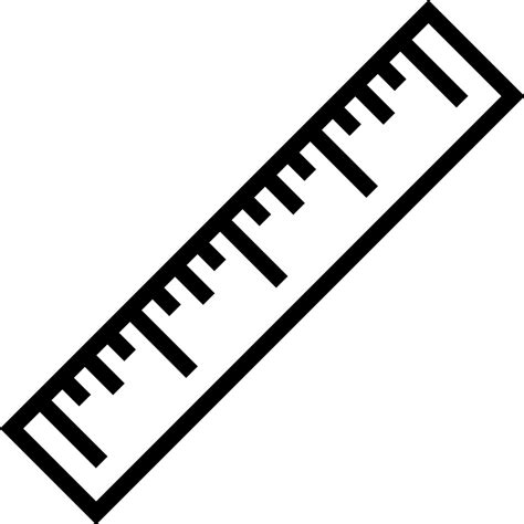 Ruler Vector SVG Icon - SVG Repo