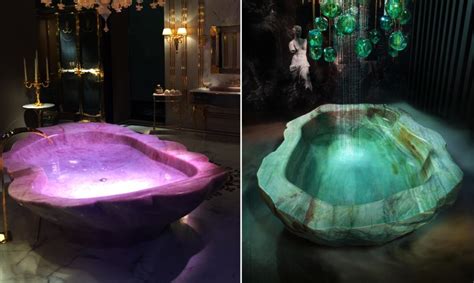 Dubais Xxii Carat Villas Feature Baldis 1 Million Crystal Bathtubs