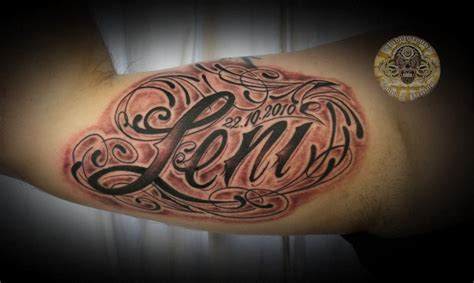 In this article you will find 100 quote and letter tattoos to inspire your intellect and creativity. Chicano Name Lettering Tattoo On Arm - | TattooMagz ...