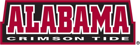 Download free alabama crimson tide vector logo and icons in ai, eps, cdr, svg, png formats. Alabama Crimson Tide Wordmark Logo - NCAA Division I (a-c ...