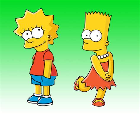 Bart And Lisa Head Swap By L4drules4 On Deviantart