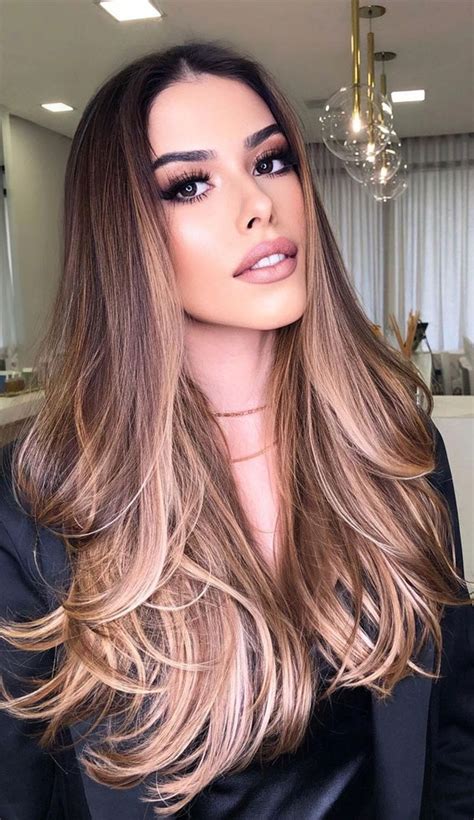 50 Stylish Brown Hair Colors And Styles For 2022 Cola Hair With Shimmer