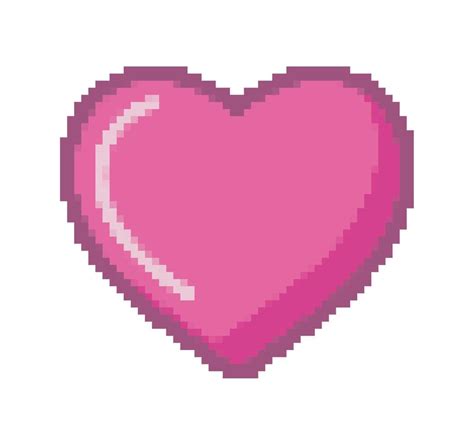 Heart Love Pixel Art 11467605 Vector Art At Vecteezy