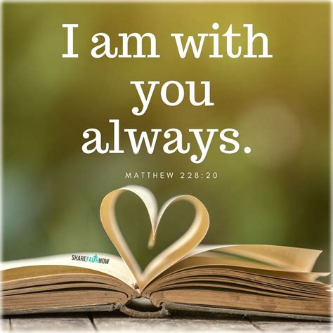 God Is Always With You Quotes From The Bible