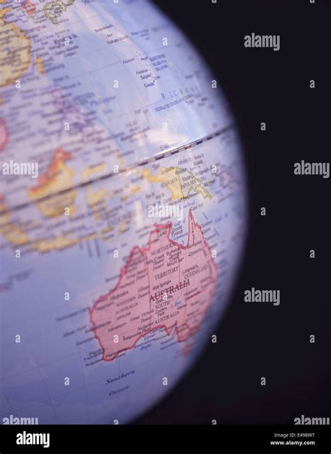 Globe Earth Australia Hi Res Stock Photography And Images Alamy