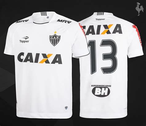 Tem tudo para ser grande jogo. Camisetas Topper del Atlético Mineiro 2017