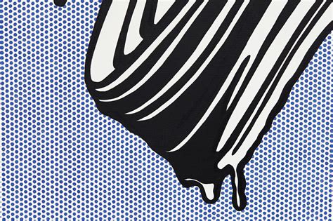 Roy Lichtenstein White Brushstroke I Contemporary Art Evening