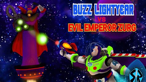 Lets Go To Drawing Buzz Lightyear Vs Evil Emperor Zurg Fromtoy