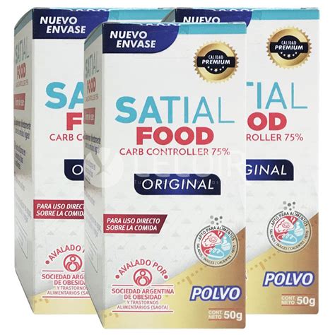 We did not find results for: Pack 3 satial food carb controller polvo x 50 gramos ...