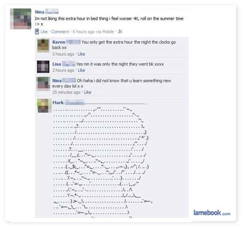 Lamebook Funny Facebook Statuses Fails Lols And More The Original The More You Know