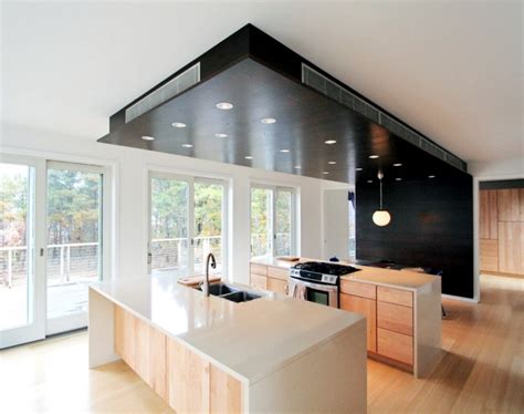 It is actually a way to optimize the height between the floors. 25 suspended ceiling ideas wood - Design Contemporary ...