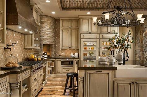 Traditional kitchen design & decorating ideas. tuscany kitchens | Tuscan Kitchen | Tuscany kitchen, Tuscan kitchen design, Rustic kitchen design