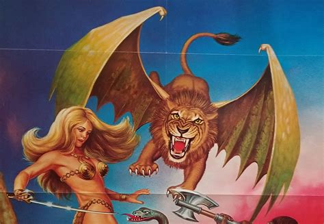 Sorceress A Rare Original Movie Poster For The 1980s Fantasy Adventure With Leigh And Lynette