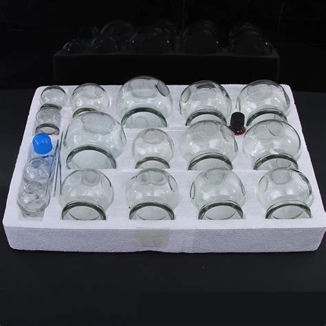 Glass Material Cupping Set 12 16 20 24 36 Cupping Set Cupping Therapy Cups Buy Cupping Therapy