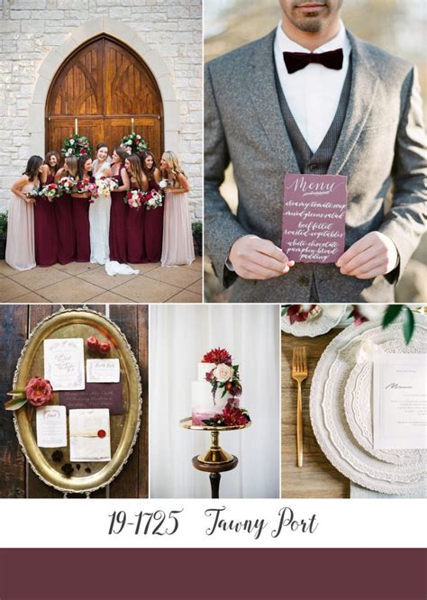 10 Beautiful Wedding Colours For Fall From Pantone Part I Chic