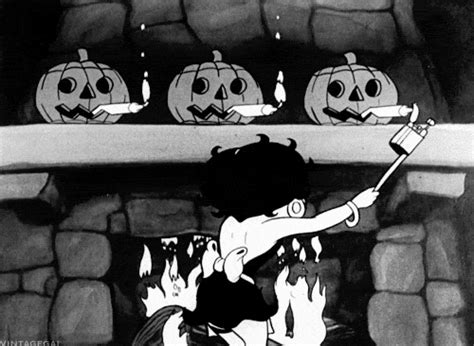 Vintage Cartoon Halloween S Betty Boop 1930s Vintage