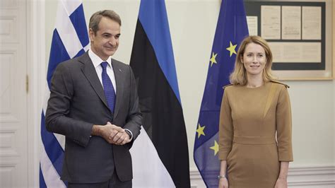 Greek Pm To Estonian Counterpart We Both Face Challenges From Eastern