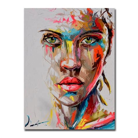 Digital Prints Art Collectibles Beautiful Abstract Woman Face