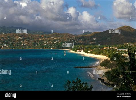 Grenada Grand Anse Beach St Georges Top Attraction Aerial View From