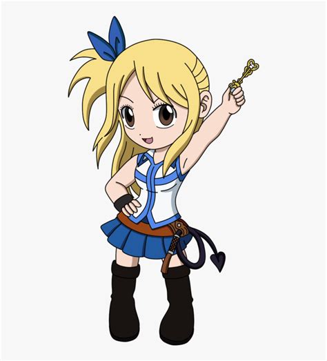 Fairy Tail Chibi Cliparts Lucy Fairy Tail Chibi Hd Png Download