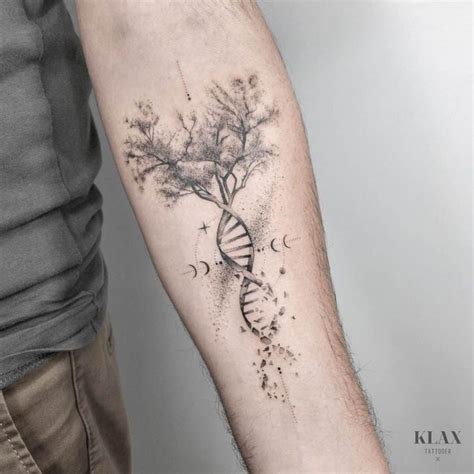 Forearm Tree Of Life Tattoo Dnk Inspired Life Tattoos Tattoos For