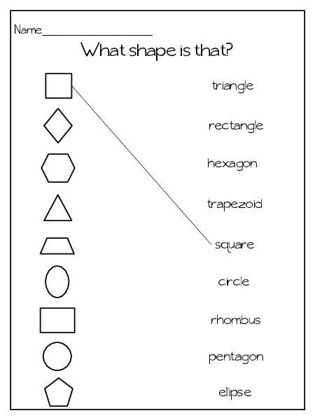 9 2 And 3 Dimensional Shapes Worksheets For First Grade