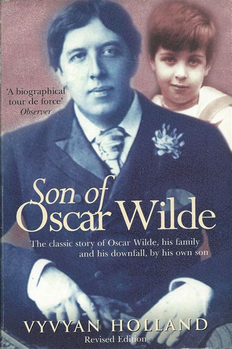 The Book Cover For Son Of Oscar Wilde