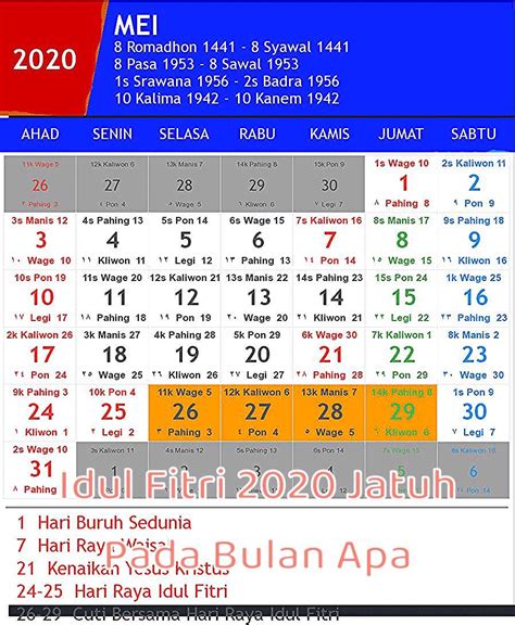 Kalender Idul Adha 2022 Viral Update