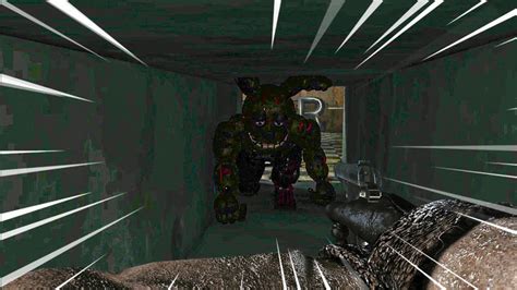 Springtrap Chases Us Through Vents Fnaf Doom Youtube