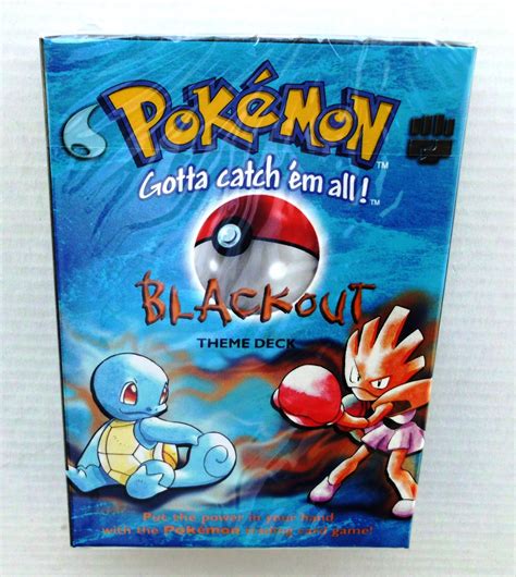 Pokemon Trading Card Game Blackout Advance Theme Deck Wizards Of
